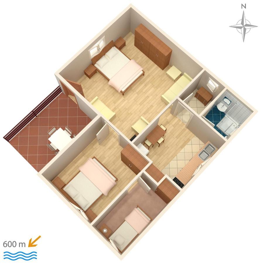 Apartments With A Parking Space Murter - 5103 Betina  Bagian luar foto